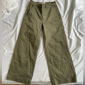 Everlane Cropped Wide Leg Pant